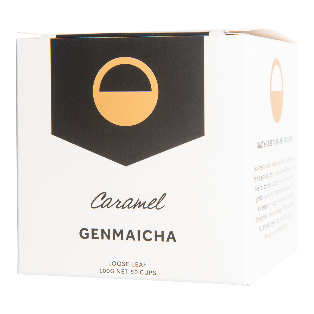 Caramel Genmaicha Green Tea (100g Box)