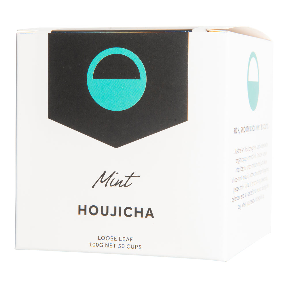 Mint Houjicha Green Tea (100g Box)
